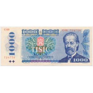 Czechoslovakia, 1.000 Korun 1985