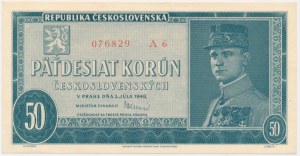 Czechoslovakia, 50 Korun 1948