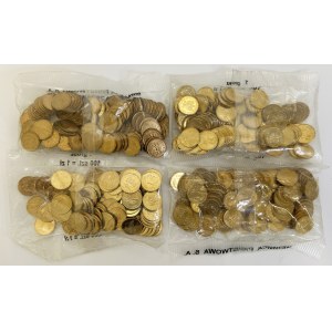Set, Mint bags, 1 penny (4 pieces).