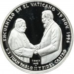 Cuba, 10 Pesos Havana 1997 - Fidel Castro visit to the Vatican