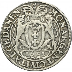 Jan II Kazimierz, Ort Gdańsk 1651 GR