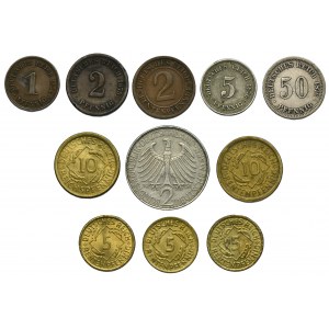 Set, Germania, Fenigi e Marchi (11 articoli)