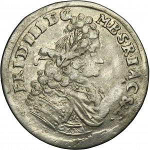 Germany, Brandenburg-Prussia, Friedrich III, 3 Groschen Königsberg 1696 SD