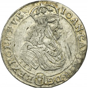 John II Casimir, 1/4 Thaler Bromberg 1668 TLB