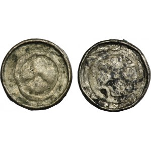 Poland, Cross denarius 11th century (2 pcs.)