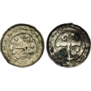Poland, Cross denarius 11th century (2 pcs.)