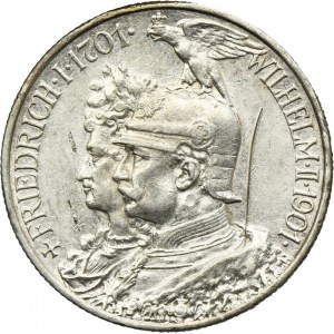 Germany, Kingdom of Prussia, Wilhelm II, 2 Mark Berlin 1901
