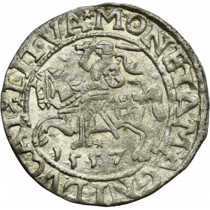 Sigismund II August, 1/2 Groschen Vilnius 1557 - LI/LITVA