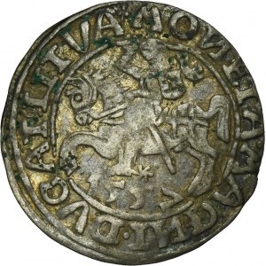 Sigismund II August, 1/2 Groschen Vilnius 1557 - LI/LITVA