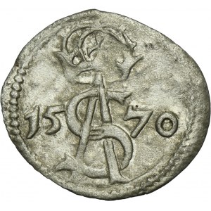 Sigismund II August, 2 Denarius Vilnius 1570