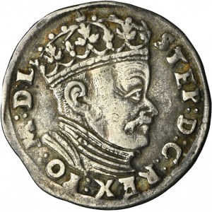 Stephen Bathory, 3 Groschen Vilnius 1584