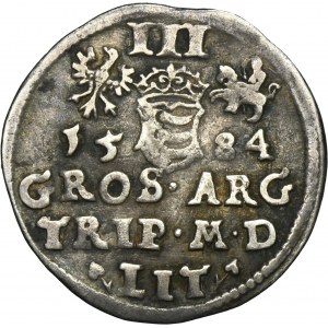 Stephen Bathory, 3 Groschen Vilnius 1584