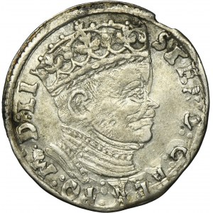 Stephen Bathory, 3 Groschen Vilnius 1584