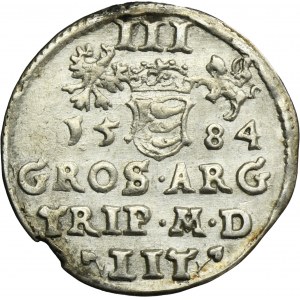 Stephen Bathory, 3 Groschen Vilnius 1584