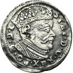 Stephan Bathory, 3 Groschen Vilnius 1585