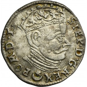 Stephen Bathory, 3 Groschen Vilnius 1581