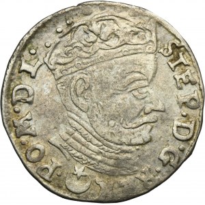 Stephen Bathory, 3 Groschen Vilnius 1581