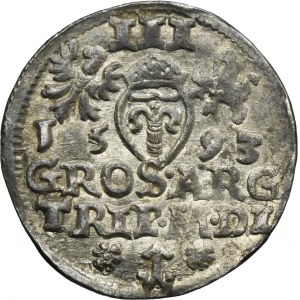 Sigismund III Vasa, 3 Groschen Vilnius 1593
