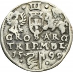 Sigismund III Vasa, 3 Groschen Vilnius 1599 - RARE, Swan