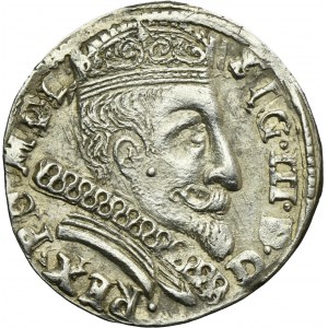 Sigismund III Vasa, 3 Groschen Vilnius 1598 - RARE