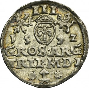 Sigismund III Vasa, 3 Groschen Vilnius 1592