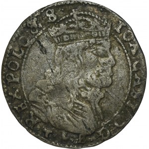 John II Casimir, 6 Groschen Vilnius 1666 TLB