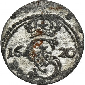 Sigismund III Vasa, 2 Denarius Vilnius 1620