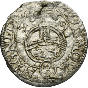 Sigismund III Vasa, 3 Polker Vilnius 1619 - RARE