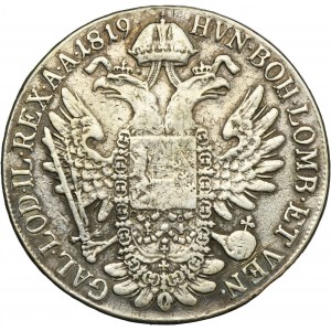 Austria, Franz II, Thaler Wien 1819 A