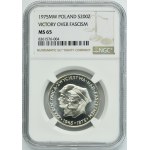 200 złotych 1975 Zwycięstwo nad Faszyzmem - NGC MS65