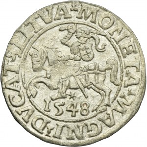 Sigismund II August, 1/2 Groschen Vilnius 1548 - LI/LITVA