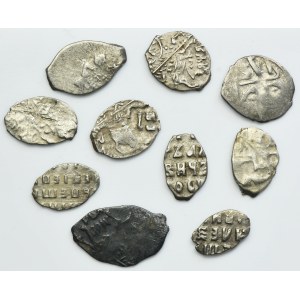 Set, Russia and Golden Horde, Kopeck (10 pcs.)