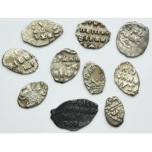Set, Russia and Golden Horde, Kopeck (10 pcs.)