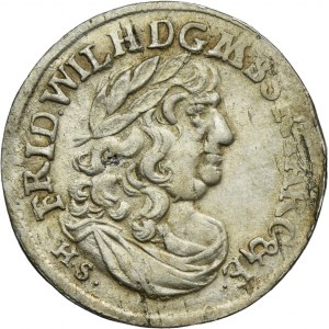 Germany, Brandenburg-Prussia, Friedrich Wilhelm, 6 Groschen Konigsberg 1683 HS