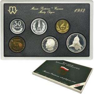 PRL, 1982 vintage set (6 pcs.)