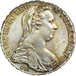 Austria, Maria Theresa, Thaler Wien 1780 SF - RESTRIKE