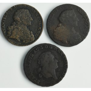 Set, Poniatowski, 3 Groschen (3 pcs.)