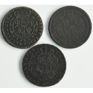 Set, Poniatowski, 3 Groschen (3 pcs.)