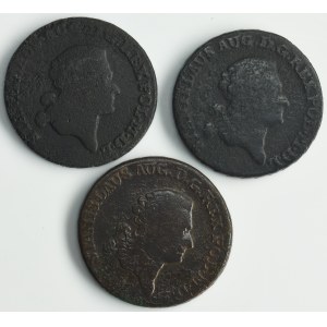 Set, Poniatowski, 3 Groschen (3 pcs.)