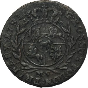 Poniatowski, 3 Groschen Warsaw 1793 MV