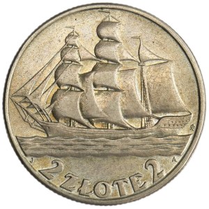Sailing ship, 2 gold 1936