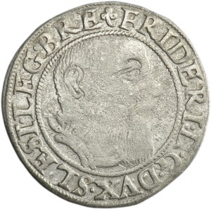 Silesia, Duchy of Liegnitz-Brieg-Wohlau, Friedrich II, Groschen Leignitz 1544