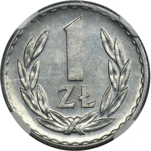 1 złoty 1949 Aluminium - NGC MS64
