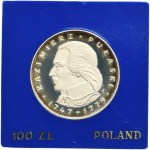 100 Zloty 1976 Kasimir Pulaski