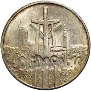 100,000 PLN 1990 Solidarity - TYPE A