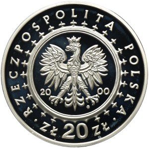 20 zloty 2000 Wilanów Palace