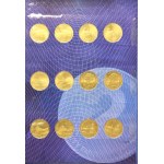 Set, 2 gold GOLD NORDIC (approx. 391 pieces).