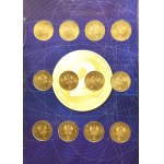 Set, 2 gold GOLD NORDIC (approx. 391 pieces).