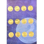 Set, 2 gold GOLD NORDIC (approx. 391 pieces).