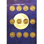 Set, 2 gold GOLD NORDIC (approx. 391 pieces).